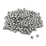 uxcell 200Pcs 5.2mm Dia Lead Split Shots Fishing Sinkers 0.7g Per Piece