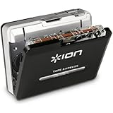 ION Tape Express Plus | Cassette Player and Tape-to-Digital Converter with USB & 1/8" Out