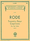 24 Caprices: Violin and Piano by