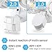 Amico 30W LED Security Light Motion Outdoor, Motion Sensor Light Outdoor, Dual-Head Motion Light, 2500LM 5000K Waterproof IP65, ETL Flood Lights
