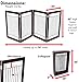 Internet's Best Traditional Wire Dog Gate - 4 Panel - 30