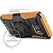 Galaxy S7 Case, BUDDIBOX [HSeries] Heavy Duty Swivel Belt Clip Holster with Kickstand Maximal Protection Case for Samsung Galaxy S7, (Orange)