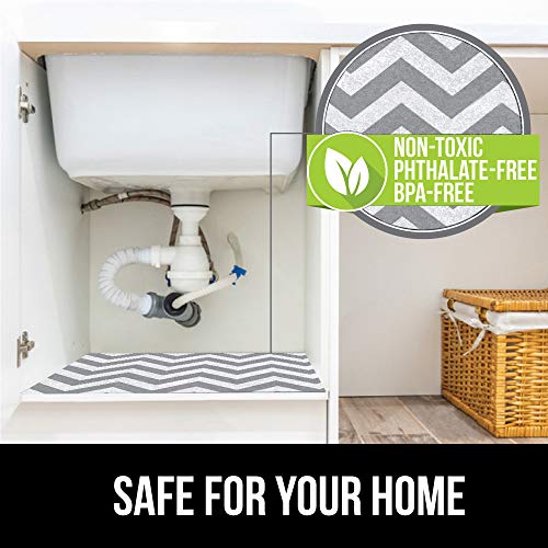 Gorilla Grip Original Premium Under Sink Mat Liner, 24x30, NonAdhesive