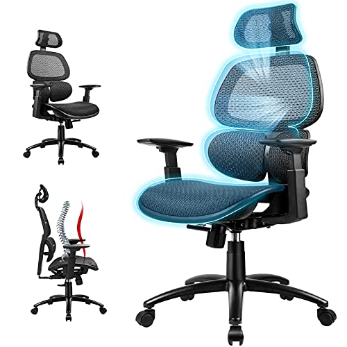 ComHoma Ergonomic Office Chair Breathable Mesh Desk Chair High Back