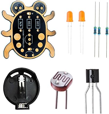 DIKAVS Beginner Learn to Solder Fun Kit: Weevil Eye (Pack of 2/set)