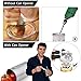 Manual Can Opener, Smooth Edge Can Opener, Heavy Duty Manual Tin Bottle Opener with Soft Grips Handles & Easy Turn Knob For Home Kitchen Restaurants. (R8)