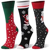 Printed Casual Crew Socks, YIDUODE Fun Colorful