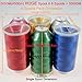 New brothreads - 40 Options- Various Assorted Color Packs of Polyester Embroidery Machine Thread Huge Spool 5000M for All Embroidery Machines -6xChristmas Colors