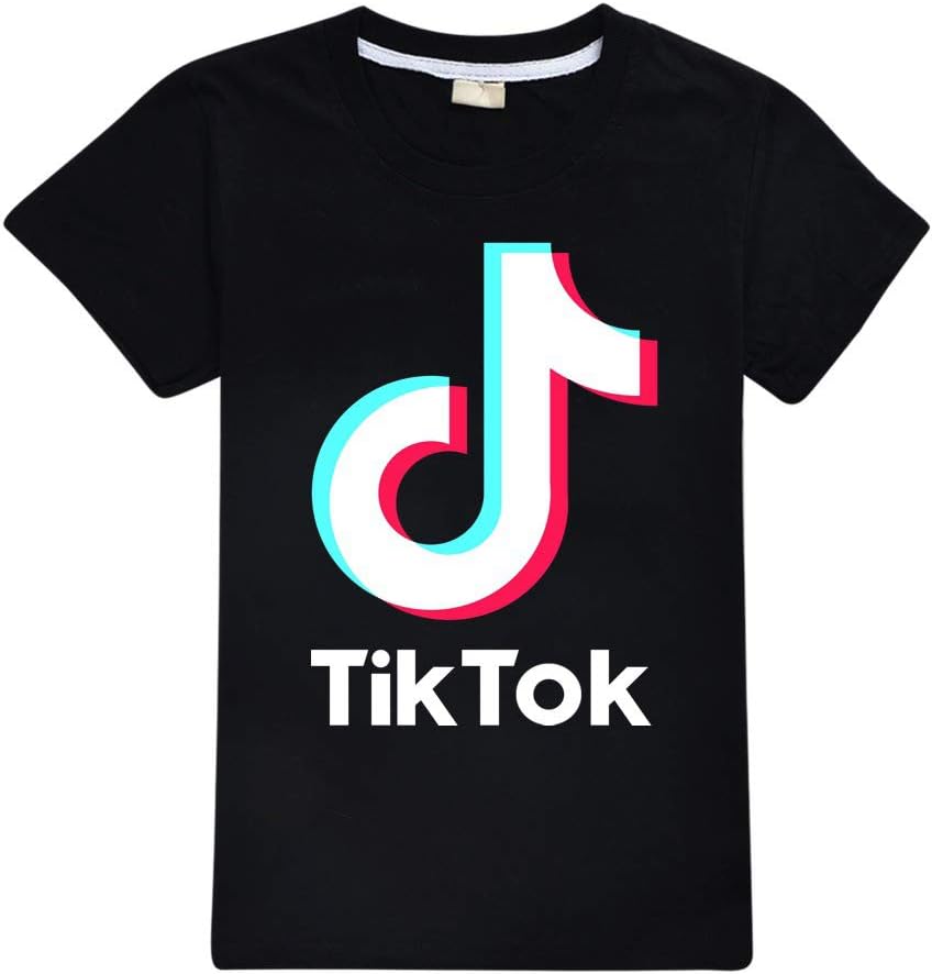 Dgfstm TIK Tok Childrens Kids T Shirt Unofficial Boys Girls Top Mucially