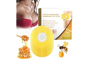 【Hot New Releases】➤1Box/10Pcs Moondor Crystal Protein Bee Venom Bust Lift Patch | Chest Patch | Breast Enhancement Patch | Na