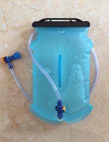 Baen Sendi Hydration Bladder 2 Liter 70oz/3 Liter 100oz - Water Storage Bladder for Hydration Pack System (Blue, 70 oz/2 liter)