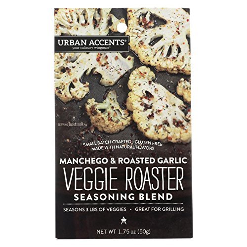 Urban Accents Your Culinary Wingman Manchego Roasted Garlic Veggie Roaster Seasoning Blend, 1.75 Ounce - 6 per case.
