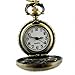 Carrie Hughes Men’s Vintage Steampunk Mechanical Pocket Watch with Chain Dad Grandpa Gifts CH542