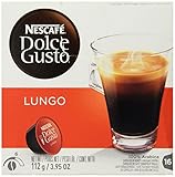 Nescafe - Dolce Gusto - Lungo Coffee Pods 16 Drinks - 112g