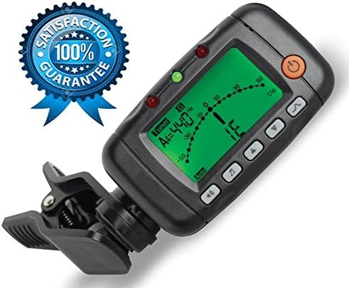 EMT-320 - Digital Metronome, Tuner &amp; Tone Generator. Chromatic Tuner for Guitar, Bass, Violin, Viola, Cello and Ukulele by Musiqa.co.