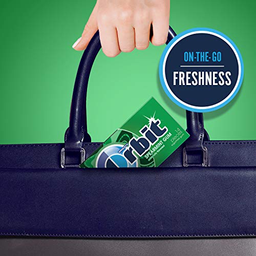 4 Orbit+Spearmint+Sugarfree+Gum+Pieces