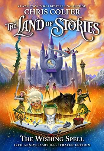 Chris Colfer the land of stories series complete collection box