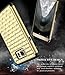 Galaxy S6 Edge Plus Case, Style4U Studded Rhinestone Crystal Bling Hybrid Armor Case Cover for Samsung Galaxy S6 Edge Plus / S6 Edge + with 1 Style4U Stylus [Gold/Black]