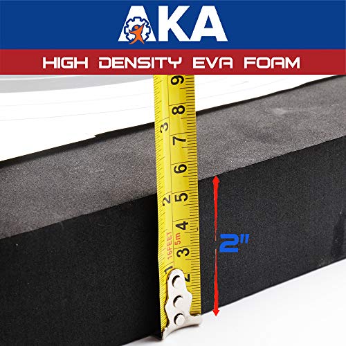 AKA Sports Gear Archery High Density EVA Foam Target with 3 Target Paper and Pins-Size 52cm52cm5cm