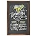 MyGift 36 x 24 Large Chalkboard Sign with Rustic Brown Wood Frame, Hanging Erasbale Menu Board, Wedding and Event Chalkboard Signage