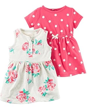Baby Girls' 2 Pack Dress Set