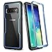 YOUMAKER Case for Galaxy S10+ Plus, Crystal Clear Heavy Duty Protection Full Body Shockproof Slim Fit Without Built-in Screen Protector Cover for Samsung Galaxy S10 Plus 6.4 inch - Blue