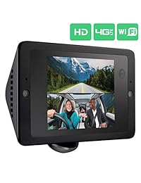 Owlcam: la cámara de tablero inteligente 4G LTE que envía video a su teléfono   Conduciendo y estacionado. Cámaras de doble HD, alertas de video, vista en vivo, historial, asistencia en caso de fallos, control de voz con manos libres, conversación bidirec
