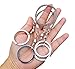 Bytiyar 2 packs Pocket Stainless Steel Wire Saw with Metal Finger Handle Ring for Emergency Surival Camping Tool Kits