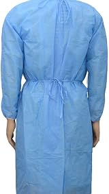 Acidea 10pcs Disposable Isolation Gowns Non-woven Security Protection Suit view 3