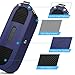 MoKo Carrying Case for Beats Pill+, Premium Vegan PU Leather Protective Cover Bag Sleeve Skins for Dr. Dre Beats Pill+ Portable Speaker, with Holding Strap & Carabiner, Indigo