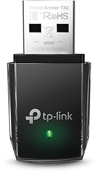 TP-Link Archer T3U AC1300 Dual Band WLAN Adapter (867Mbit/s (5GHz), 400Mbit/s (2,4GHz) 802.11ac, USB 3.0, MU MIMO, unterstütz