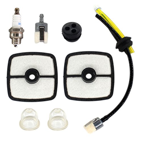 USPEEDA Tune Up Kit for Echo 237 MODELS 200 201 230LN SRM210 SRM225 SRM-210 GT-225 PB-250 PB-250LN 90152 90152Y Air Filter Fuel Line Grommet