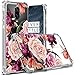 Osophter Compatible with Oneplus 6T,OnePlus 6T Flower Case Shock-Absorption Flexible TPU Rubber Soft Silicone Full-Body Protective Cover Oneplus 6T McLaren(Clear Flower)