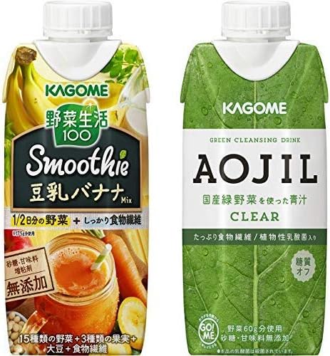 Amazon セット買い カゴメ 野菜生活100 Smoothie スムージー 豆乳バナナミックス 330ml 12本 カゴメ Aojil Clear 330ml 12本 Unknown 野菜ジュース フルーツジュース 通販 Amazon セット買い カゴメ 野菜生活100 Smoothie スムージー 豆乳バナナミックス 330ml 12本 カゴメ Aojil Clear 330ml 12本 Unknown 野菜ジュース フルーツジュース 通販
