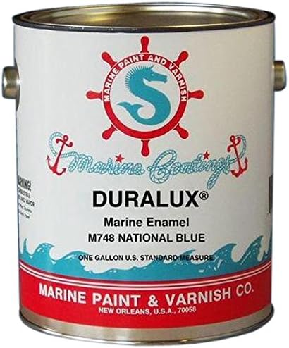 CALIFORNIA PRODUCTS M748-4 Marine Paint, National Blue
