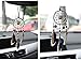 Dream Catcher Handmade Car Interior Rearview Mirror Dangle (Brown)