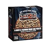 A-MAZE-N AMNP2-SPL-0002 100% Premium Wood BBQ Smoker Pellets, Apple, 2 Pounds