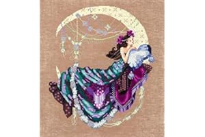 MIRABILIA Nora Corbett Cross Stitch Chart Pattern ~ Moon Flowers
