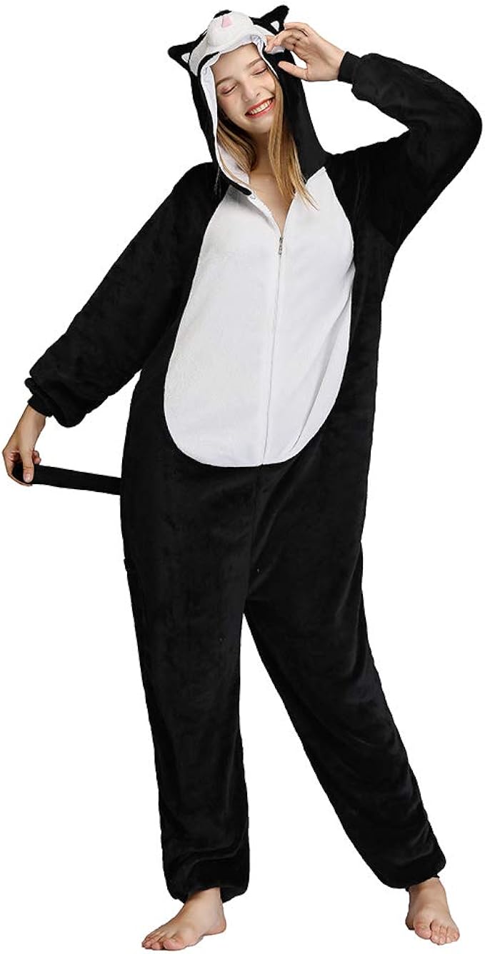 husky onesie pajamas