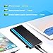 GRDE Portable Charger 10000mAh Type-C / USB-C Input & Output QC 3.0 with Phone Holder Slot Led Flashlight, 2 USB Port Power Bank Quick Charge External Battery Pack For Smartphones Tablets