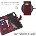 TUCCH Case Wallet for iPhone Xs Max, Stand PU Leather Flip Cover with RFID Blocking Card Slot [Auto Wake/Sleep] Wireless Charging [Shockproof TPU Shell] Compatible with iPhone Xs Max 6.5