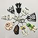 iMagitek 9 Pack Star Wars Keychains for Kids Gift, Kids Party Bag Favors, Kids Stocking Fillers