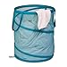 Honey-Can-Do HMP-02824 Mesh Pop Open Laundry Hamper with Handles, Ocean Blue, 18.5-Inch x 23.6-Inch, Large