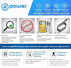 T-Power 9V Charger for Brother P-Touch PT-D200