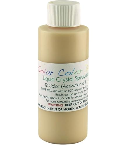 Amazon.com: Solar Color Dust Liquid Crystal Thermochromatic