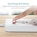 Anker PowerPort Power Strip, 12 Outlets & 3 USB Ports, Surge Protector with 6ft Cord, and PowerIQ for Samsung Galaxy S7 Edge/Note, iPhone Xs/XS Max/XR/X/8/7/6/Plus, Tablets, and More