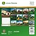 John Deere Calendar 2017 -- Deluxe John Deere Tractors Wall Calendar (12x12)