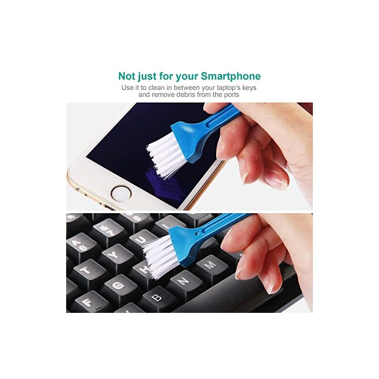 18 Stück Handy Reinigung Kit, Kopfhöreranschluss USB Ladeanschluss ...