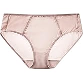 SilRiver Women's Silk Spandex Panty Briefs Travel Hipster Bikini Underwear Breathable Summer Underpants