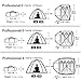 Topnaca 2 3 Person 3 Season Backpacking Tents for Camping, Ultralight Waterproof Vestibule Awning Two Doors Double Layer with Aluminum Rods for Hiking Beach Outdoor Family Adventure (Azure, 3 Person)